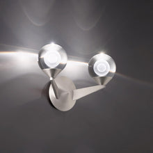 Load image into Gallery viewer, Double Bubble LED Wall Light in Detail.
