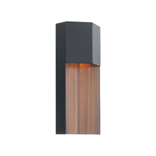 Load image into Gallery viewer, Dusk Outdoor LED Wall Light in Detail.
