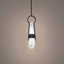 Load image into Gallery viewer, Ezra LED Mini Pendant Light in Detail.
