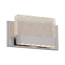 Load image into Gallery viewer, Glacier LED Bath Vanity Light in Small.
