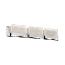 Load image into Gallery viewer, Glacier LED Bath Vanity Light in Large.
