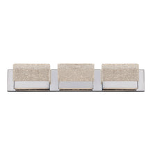 Load image into Gallery viewer, Glacier LED Bath Vanity Light in Detail.
