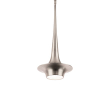 Load image into Gallery viewer, Hugo LED Mini Pendant Light in Brushed Nickel.
