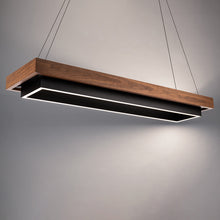 Load image into Gallery viewer, Hustler LED Linear Pendant Light in Detail.
