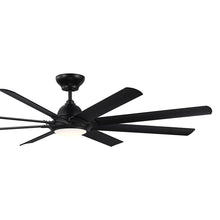 Load image into Gallery viewer, Hydra Downrod LED Ceiling Fan in Detail.
