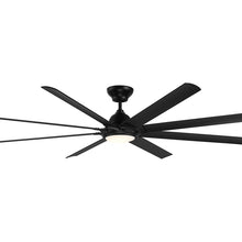Load image into Gallery viewer, Hydra Downrod LED Ceiling Fan in Detail.
