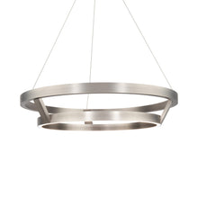 Load image into Gallery viewer, Imperial LED Chandelier in Brushed Nickel.
