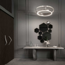 Load image into Gallery viewer, Imperial LED Chandelier in living room.
