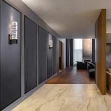 Load image into Gallery viewer, Juliet LED Bath Vanity and Wall Light in hallway.

