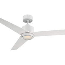 Load image into Gallery viewer, Lotus Downrod LED Ceiling Fan in Detail.
