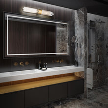 Load image into Gallery viewer, Luzerne LED Bath Vanity Light in bathroom.
