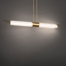 Load image into Gallery viewer, Luzerne LED Linear Pendant Light in Detail.
