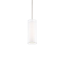 Load image into Gallery viewer, Metropolis LED Pendant Light in Brushed Nickel (X-Small).
