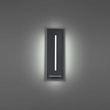 Load image into Gallery viewer, Midnight Outdoor LED Wall Light in Detail.
