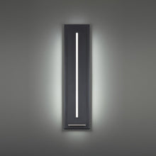 Load image into Gallery viewer, Midnight Outdoor LED Wall Light in Detail.
