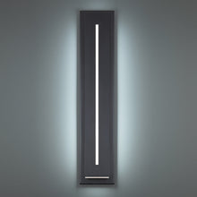 Load image into Gallery viewer, Midnight Outdoor LED Wall Light in Detail.
