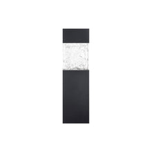 Load image into Gallery viewer, Monarch LED Outdoor Wall Light in Detail.
