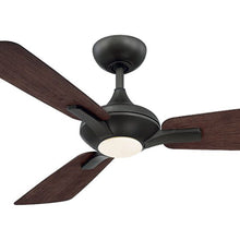 Load image into Gallery viewer, Mykonos Downrod LED Ceiling Fan in Detail.
