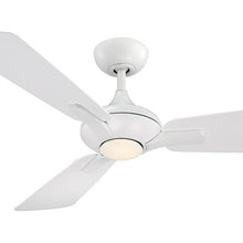 Load image into Gallery viewer, Mykonos Downrod LED Ceiling Fan in Detail.
