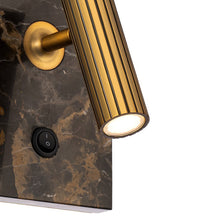 Load image into Gallery viewer, Nexus LED Wall Light in Detail.
