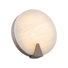 Load image into Gallery viewer, Ophelia LED Wall Light in Antique Nickel.
