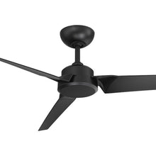 Load image into Gallery viewer, Roboto Downrod Ceiling Fan in Detail.
