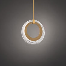 Load image into Gallery viewer, Serenity LED Pendant Light in Detail.
