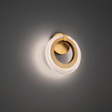 Load image into Gallery viewer, Serenity LED Wall Light in Detail.
