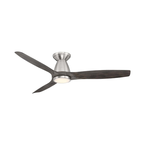 Skylark Outdoor LED Flush Mount Ceiling Fan.