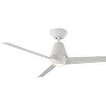 Load image into Gallery viewer, Slim Downrod LED Ceiling Fan in Detail.
