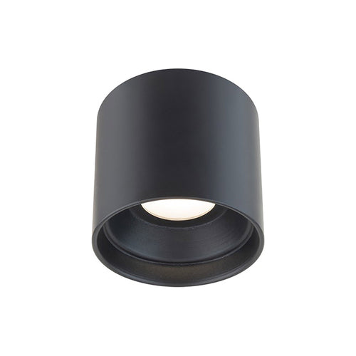 Squat Outdoor LED Flush Mount Light.