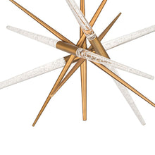 Load image into Gallery viewer, Stormy LED Chandelier in Detail.
