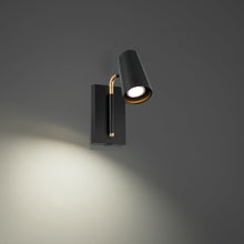 Load image into Gallery viewer, Stylus LED Adjustable Wall Light in Detail.
