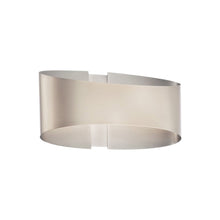 Load image into Gallery viewer, Swerve LED Wall Light in Detail.
