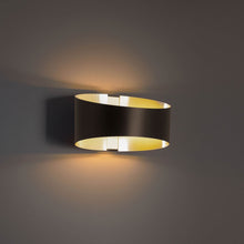 Load image into Gallery viewer, Swerve LED Wall Light in Detail.
