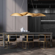 Load image into Gallery viewer, Sydney LED Chandelier in dining room.
