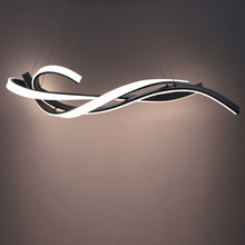 Load image into Gallery viewer, Tidal LED Chandelier in Detail.
