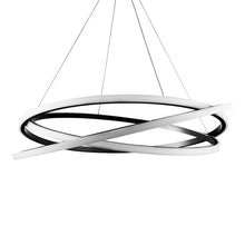 Load image into Gallery viewer, Veloce LED Chandelier in Black (Large).
