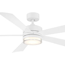 Load image into Gallery viewer, Wynd Downrod LED Ceiling Fan in Detail.
