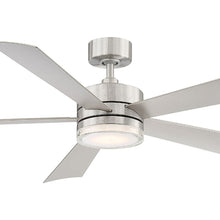 Load image into Gallery viewer, Wynd Downrod LED Ceiling Fan in Detail.
