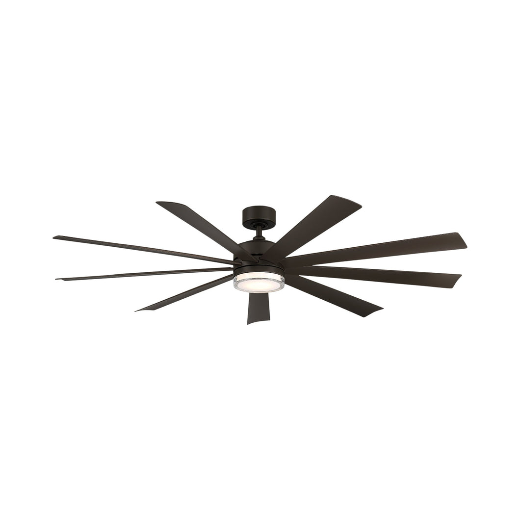 Wynd XL Downrod LED Ceiling Fan in Bronze.
