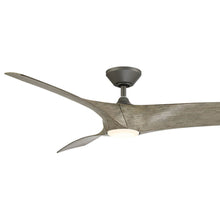 Load image into Gallery viewer, Zephyr Downrod LED Ceiling Fan in Detail.
