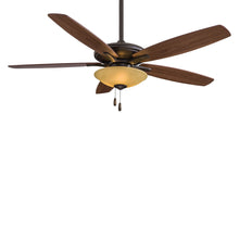 Load image into Gallery viewer, Mojo Ceiling Fan in Oil Rubbed Bronze / Tea Stained/LED.
