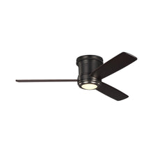 Load image into Gallery viewer, Aerotour Semi-Flush Ceiling Fan in Deep Bronze/Dark Mahogany.
