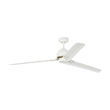 Load image into Gallery viewer, Arcade Ceiling Fan in Matte White (68-Inch).
