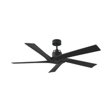 Load image into Gallery viewer, Aspen Ceiling Fan in Midnight Black (56-Inch).
