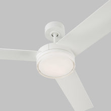 Load image into Gallery viewer, Cirque LED Ceiling Fan in Detail.
