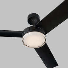 Load image into Gallery viewer, Cirque LED Ceiling Fan in Detail.
