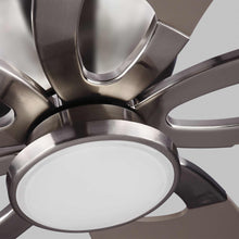 Load image into Gallery viewer, Lily LED Ceiling Fan in Detail.
