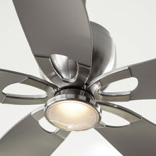 Load image into Gallery viewer, Lily LED Ceiling Fan in Detail.
